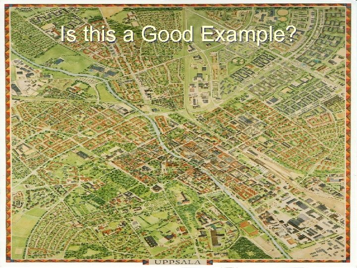 Is this a Good Example? 