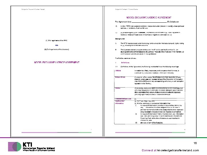 16 Connect at knowledgetransferireland. com 