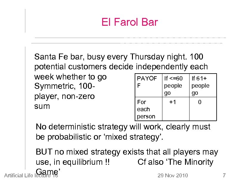 El Farol Bar Santa Fe bar, busy every Thursday night. 100 potential customers decide