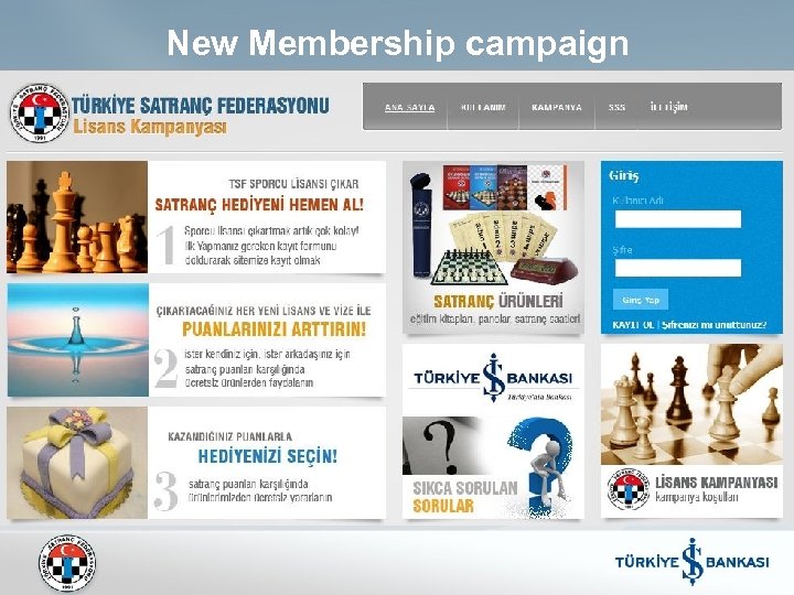 New Membership campaign 