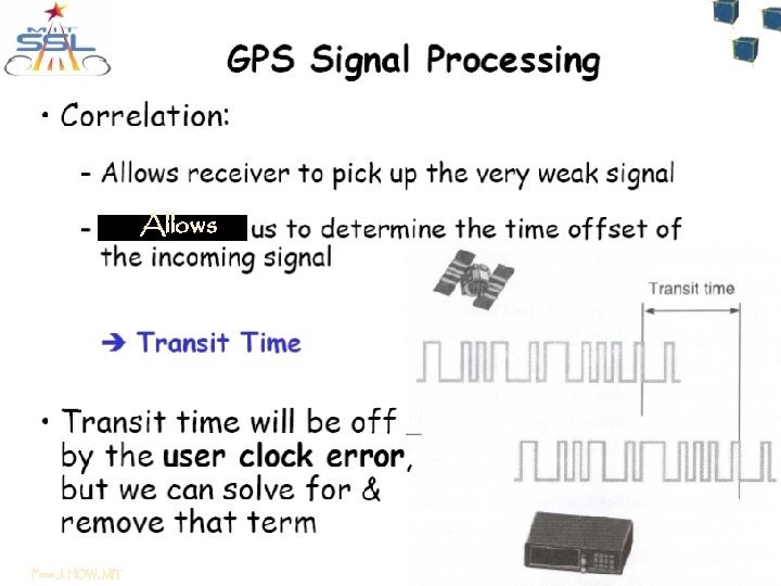 Allows From J. HOW, MIT 33 