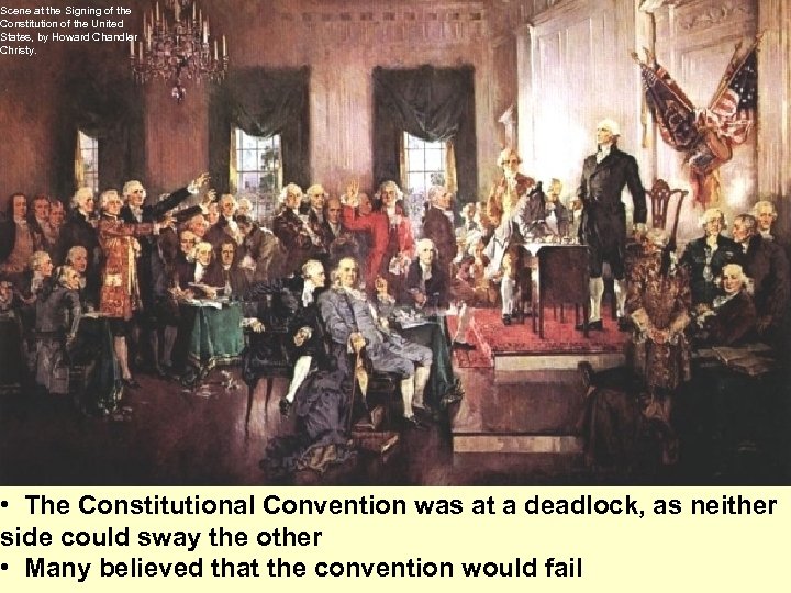 Scene at the Signing of the Constitution of the United States, by Howard Chandler