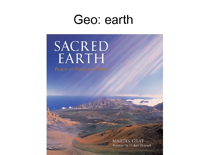 Geo: earth 