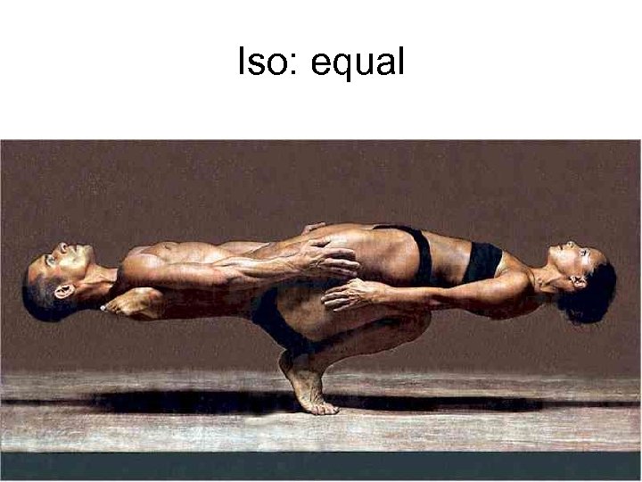Iso: equal 
