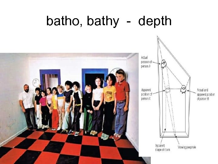 batho, bathy - depth 