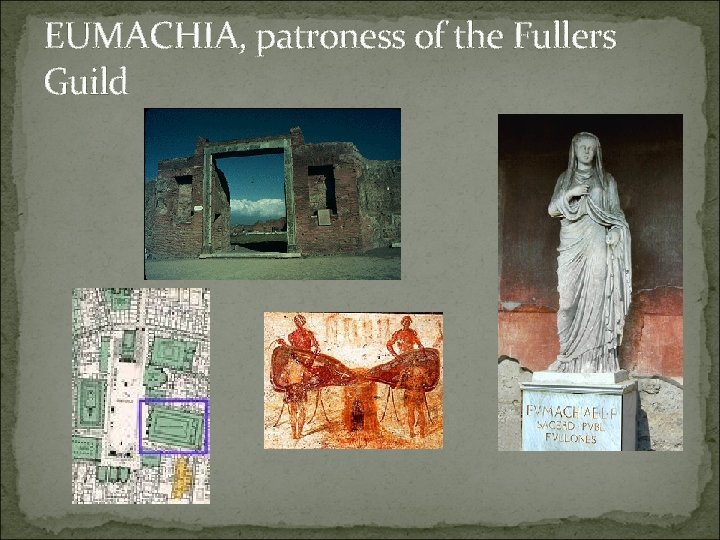EUMACHIA, patroness of the Fullers Guild 