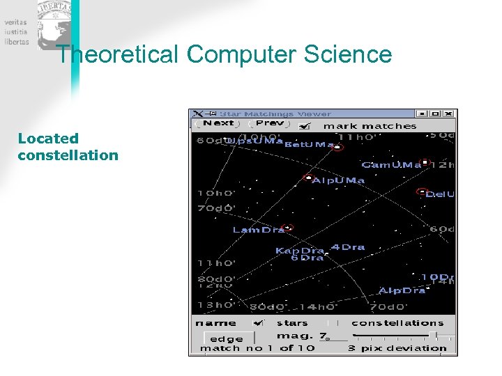 Theoretical Computer Science Located constellation 