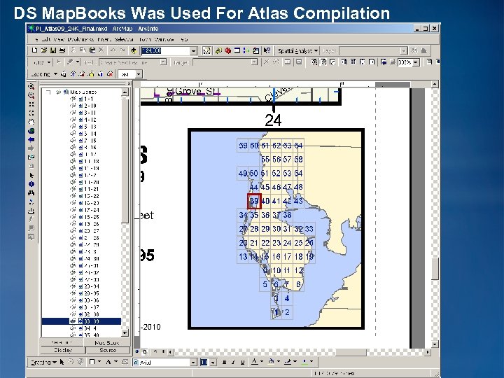 DS Map. Books Was Used For Atlas Compilation 