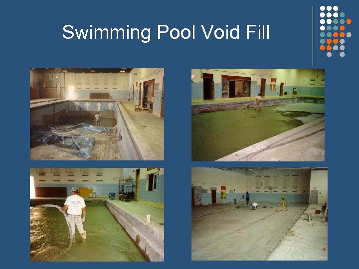 Swimming Pool Void Fill 