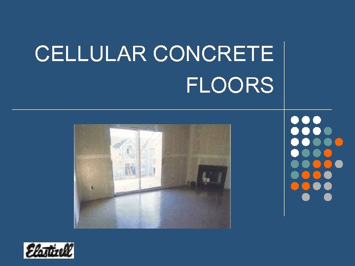 CELLULAR CONCRETE FLOORS 