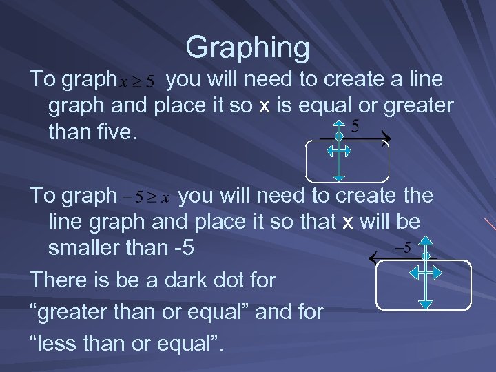 Graphing To graph you will need to create a line graph and place it