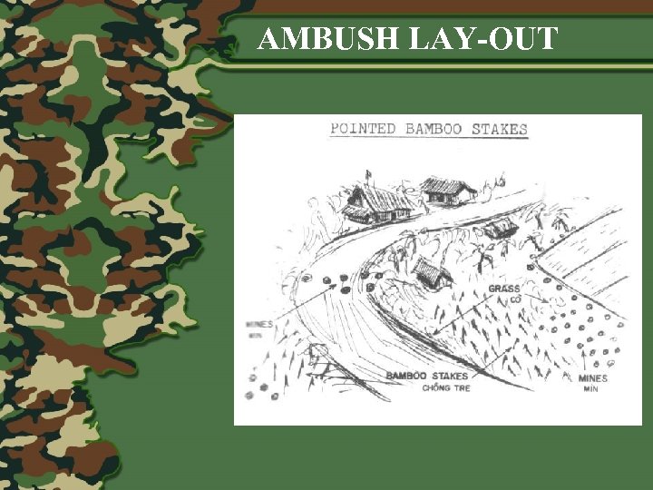 AMBUSH LAY-OUT 