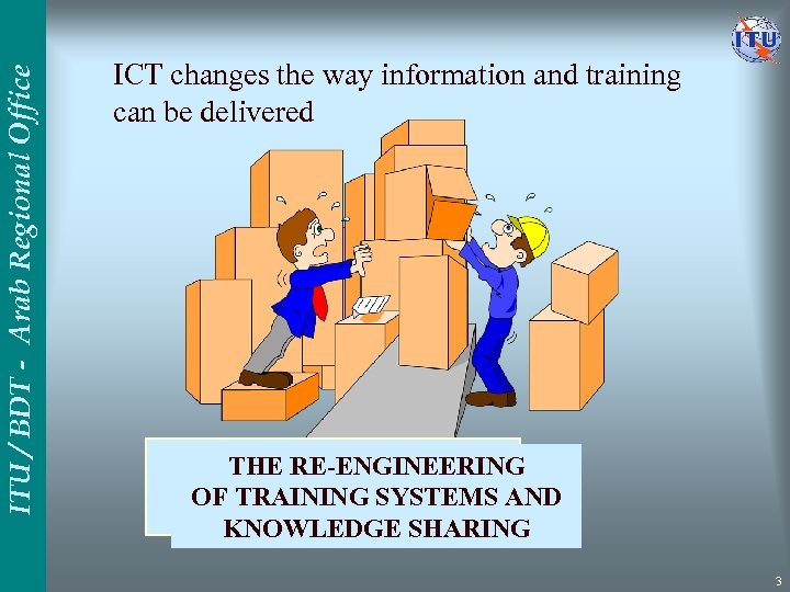 ITU / BDT - Arab Regional Office ICT changes the way information and training