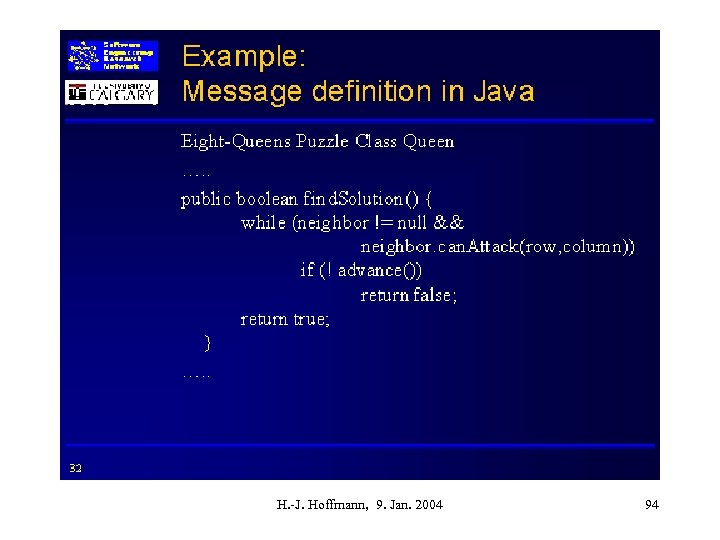 H. -J. Hoffmann, 9. Jan. 2004 94 