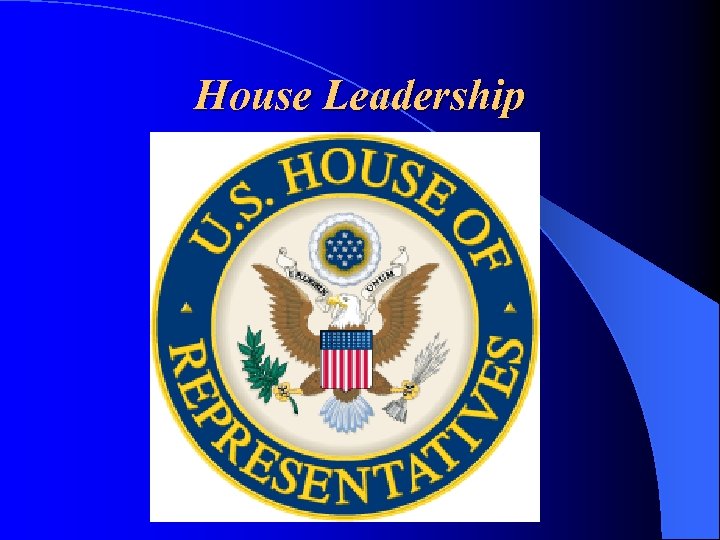House Leadership 