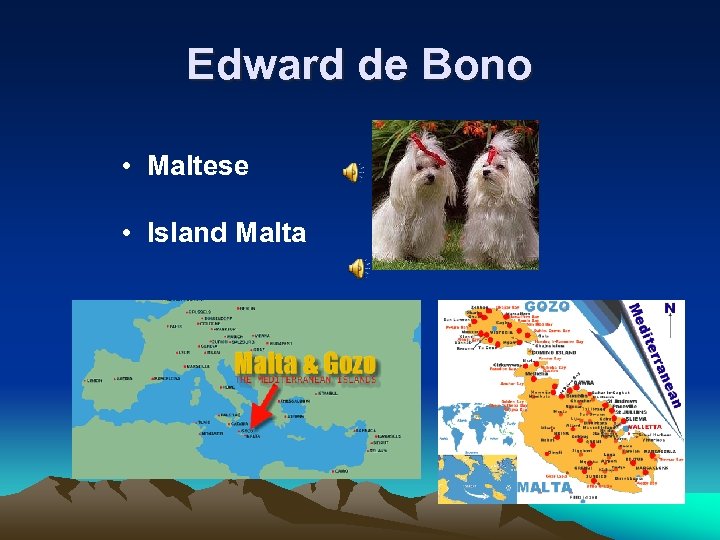 Edward de Bono • Maltese • Island Malta 