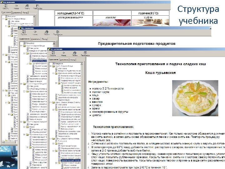 Структура учебника 