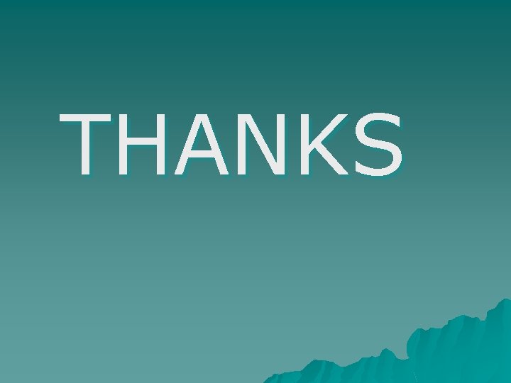THANKS 