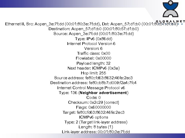 Ethernet II, Src: Aopen_3 e: 7 f: dd (00: 01: 80: 3 e: 7