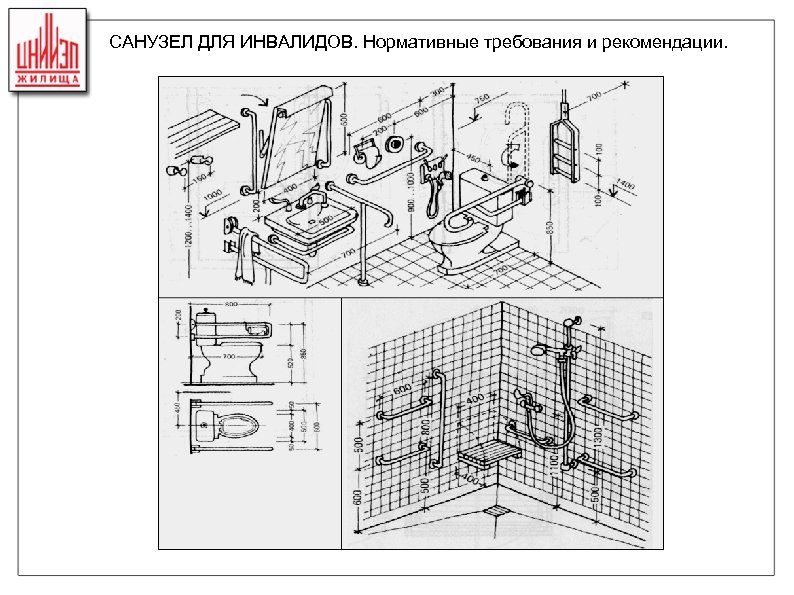 САНУЗЕЛ ДЛЯ ИНВАЛИДОВ. Нормативные требования и рекомендации. 
