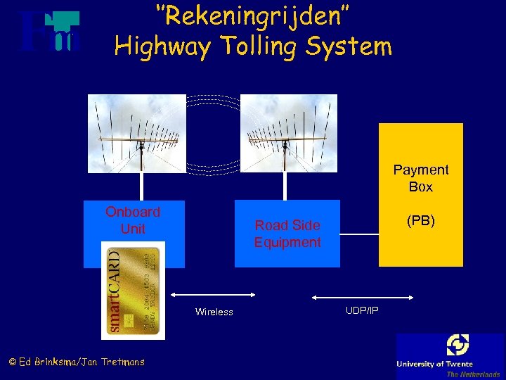 ‘’Rekeningrijden’’ Highway Tolling System Payment Box Onboard Unit Wireless © Ed Brinksma/Jan Tretmans (PB)