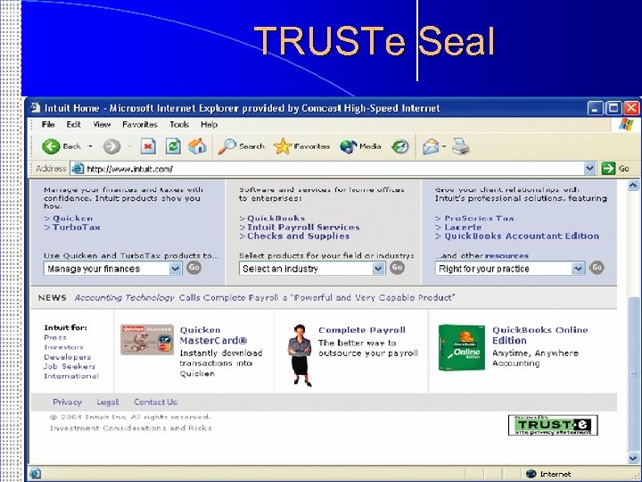 TRUSTe Seal 