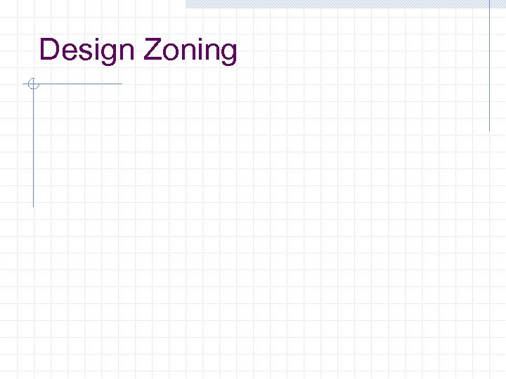 Design Zoning 