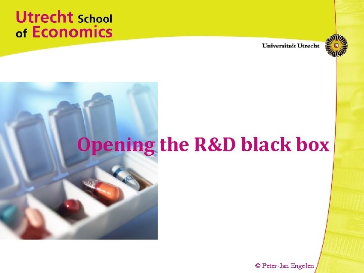 Opening the R&D black box © Peter-Jan Engelen 
