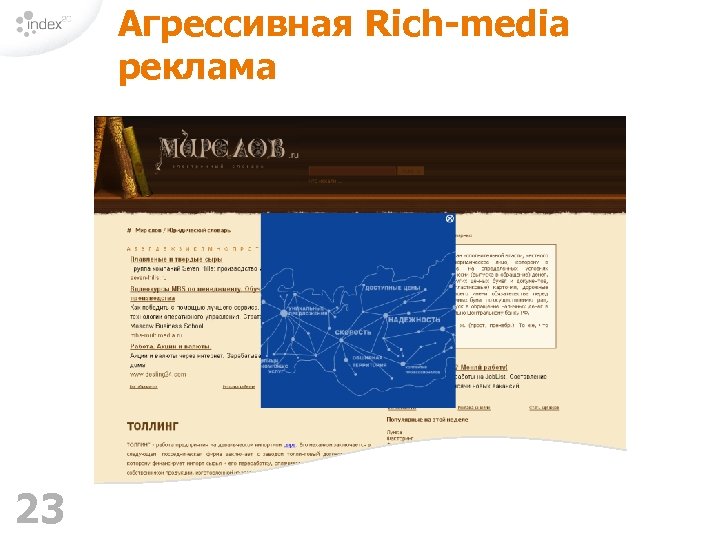 Агрессивная Rich-media реклама 23 