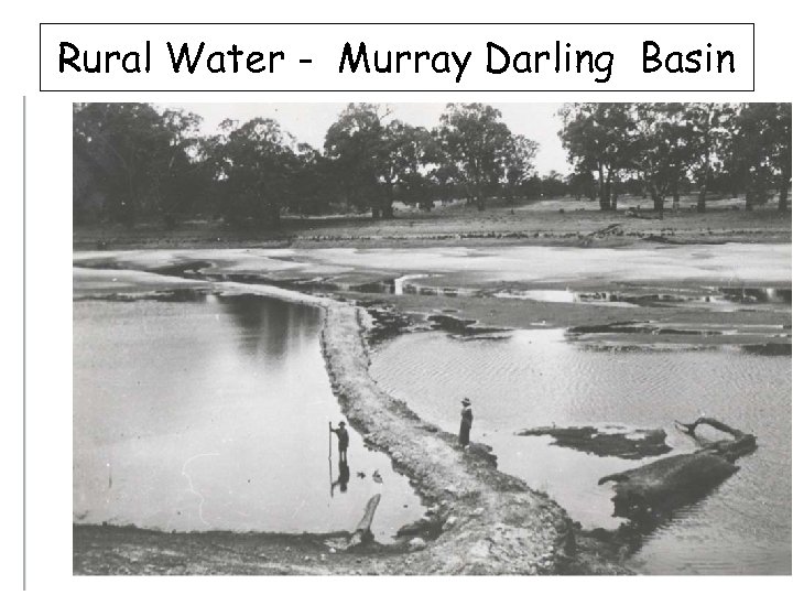Rural Water - Murray Darling Basin 