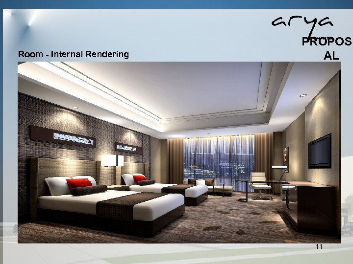  Room - Internal Rendering PROPOS AL 11 