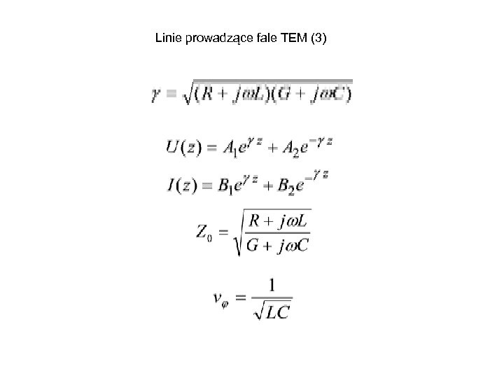 Linie prowadzące fale TEM (3) 