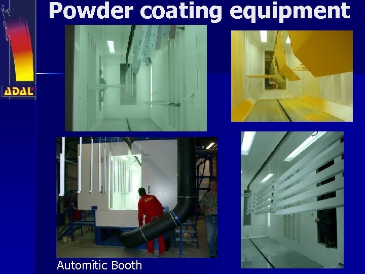 Powder coating equipment Automitic Booth 