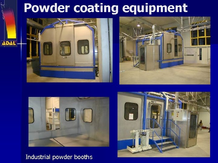 Powder coating equipment Industrial powder booths 
