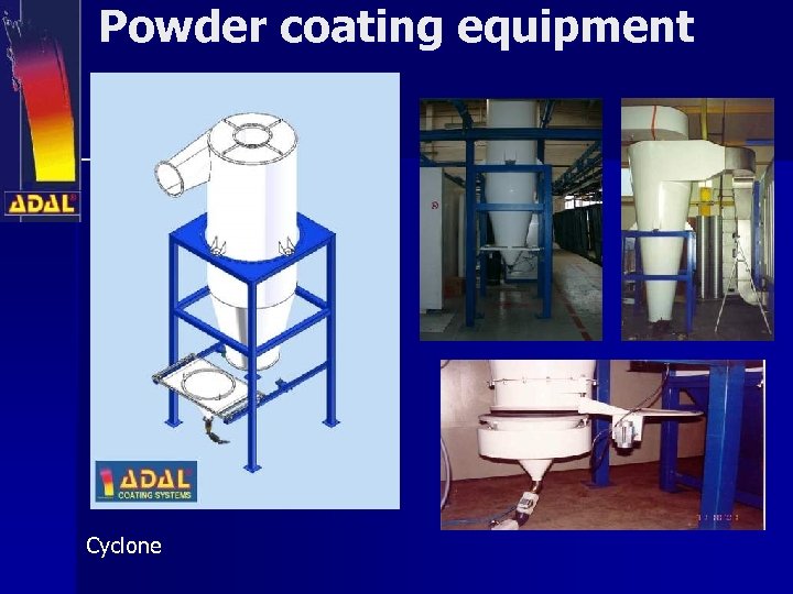 Powder coating equipment Cyclone 