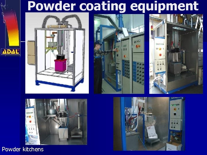 Powder coating equipment Powder kitchens 