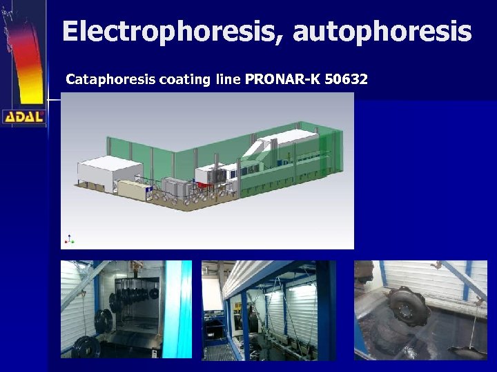 Electrophoresis, autophoresis Cataphoresis coating line PRONAR-K 50632 