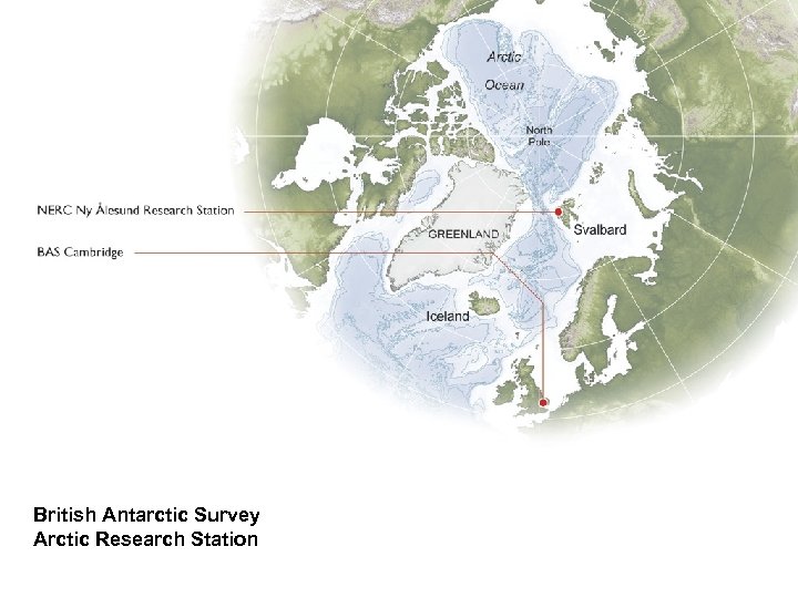 British Antarctic Survey Arctic Research Station 