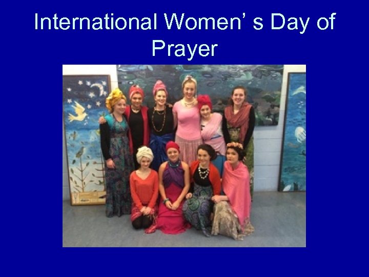 International Women’ s Day of Prayer 