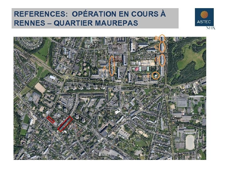 REFERENCES: OPÉRATION EN COURS À RENNES – QUARTIER MAUREPAS B C D A E