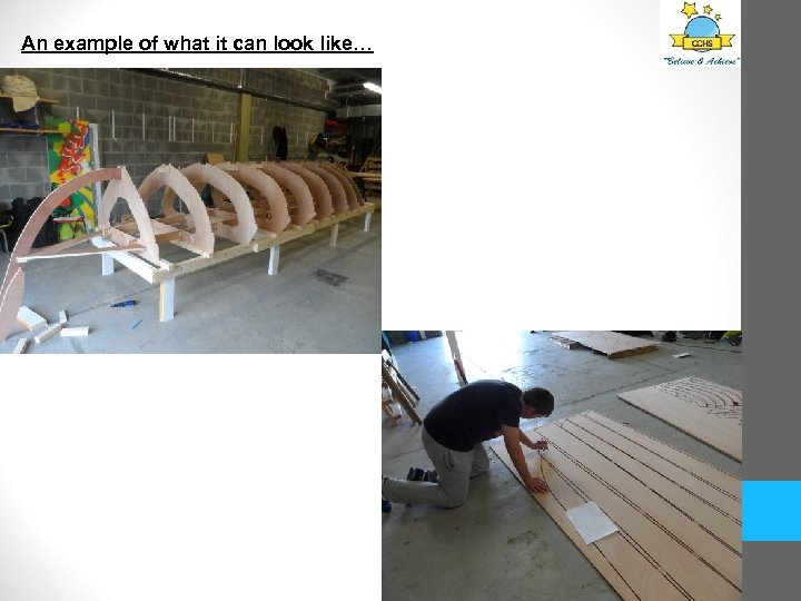 An example of what it can look like… 