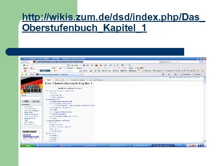 http: //wikis. zum. de/dsd/index. php/Das_ Oberstufenbuch_Kapitel_1 