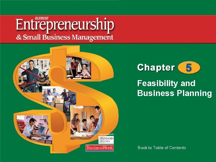 Feasibility and Business Planning Back to Table of Contents 
