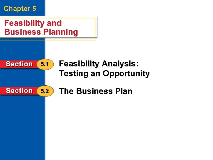 chapter 5 feasibility and business planning worksheet answers