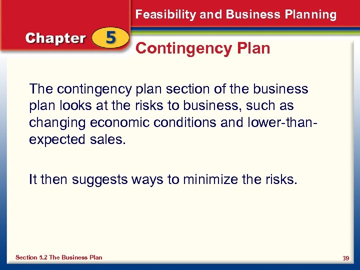 chapter 5 feasibility and business planning worksheet answers