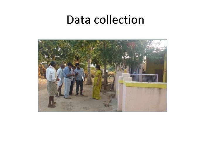 Data collection 
