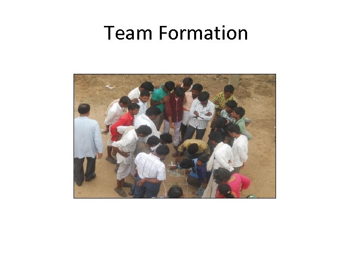 Team Formation 