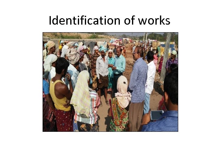 Identification of works 