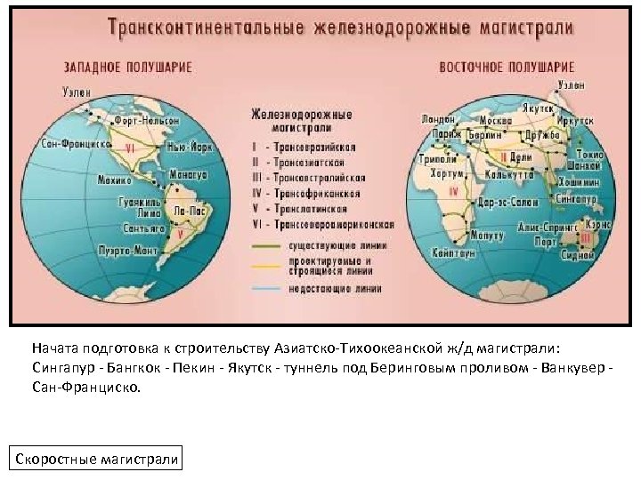 Начата подготовка к строительству Азиатско-Тихоокеанской ж/д магистрали: Сингапур - Бангкок - Пекин - Якутск