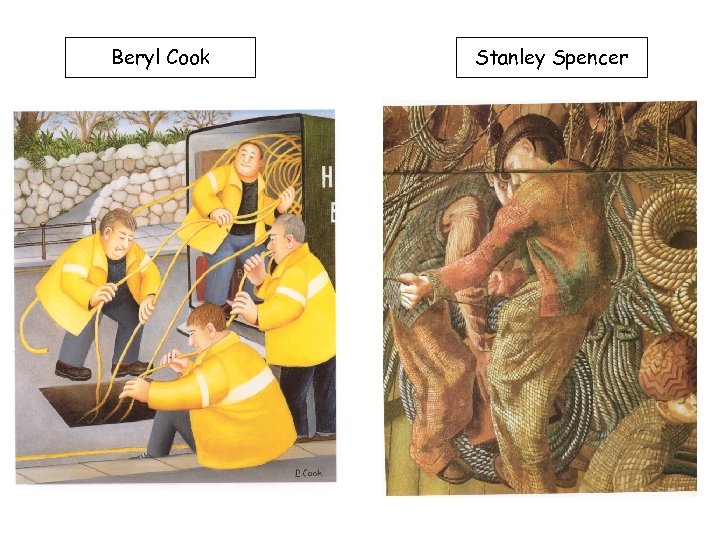 Beryl Cook Stanley Spencer 